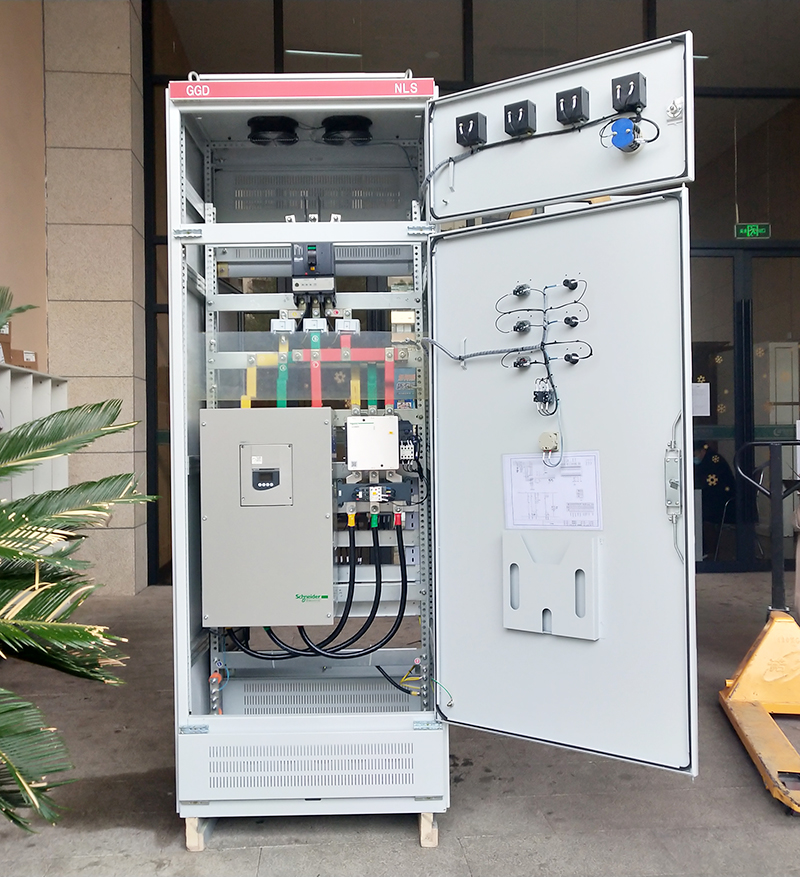 杭州卓锦环境10号泵站项目170KW水泵软启控制柜